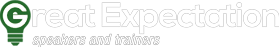Great Expectation Speakers and Trainers Footer Logo